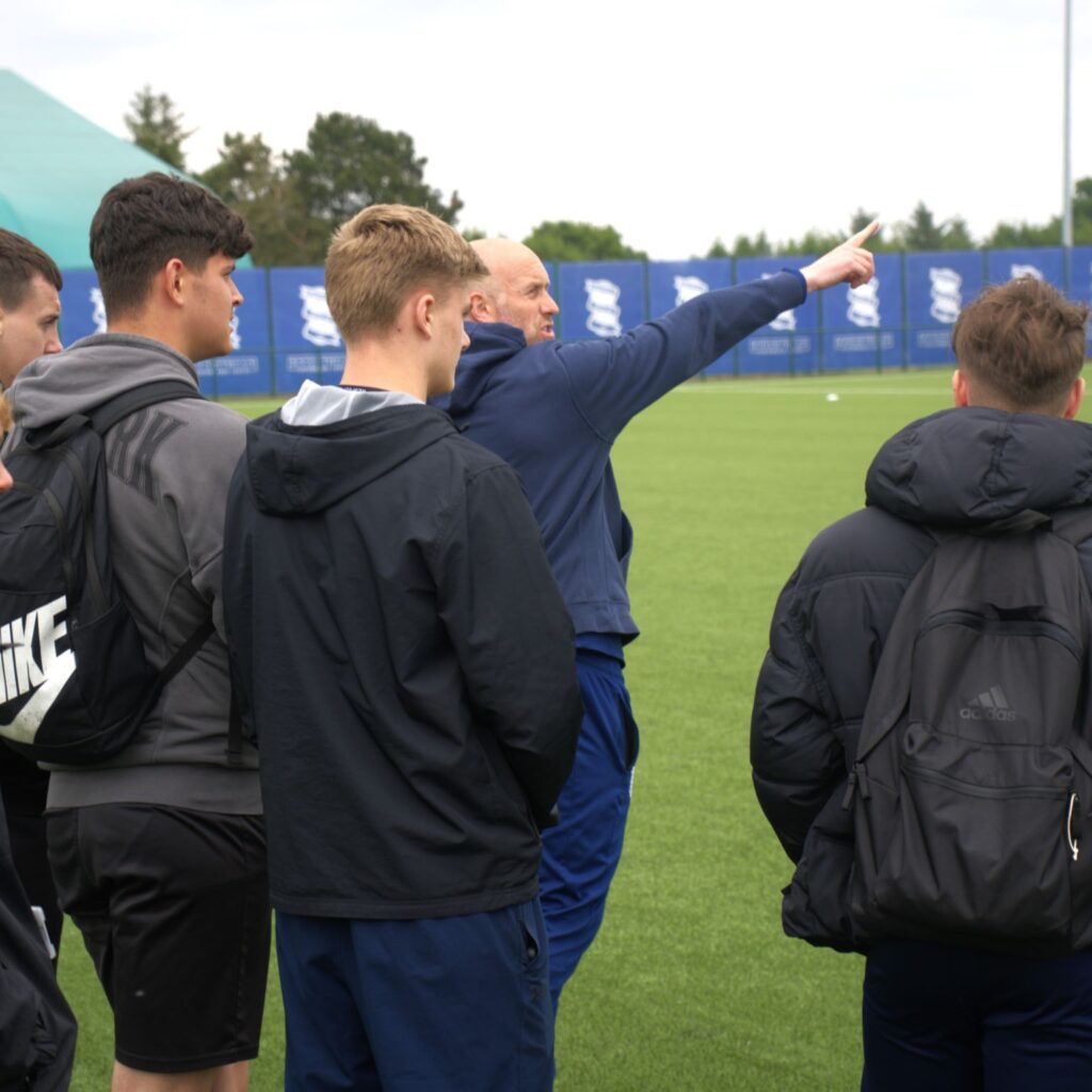 Students at Birmingham City Football Club