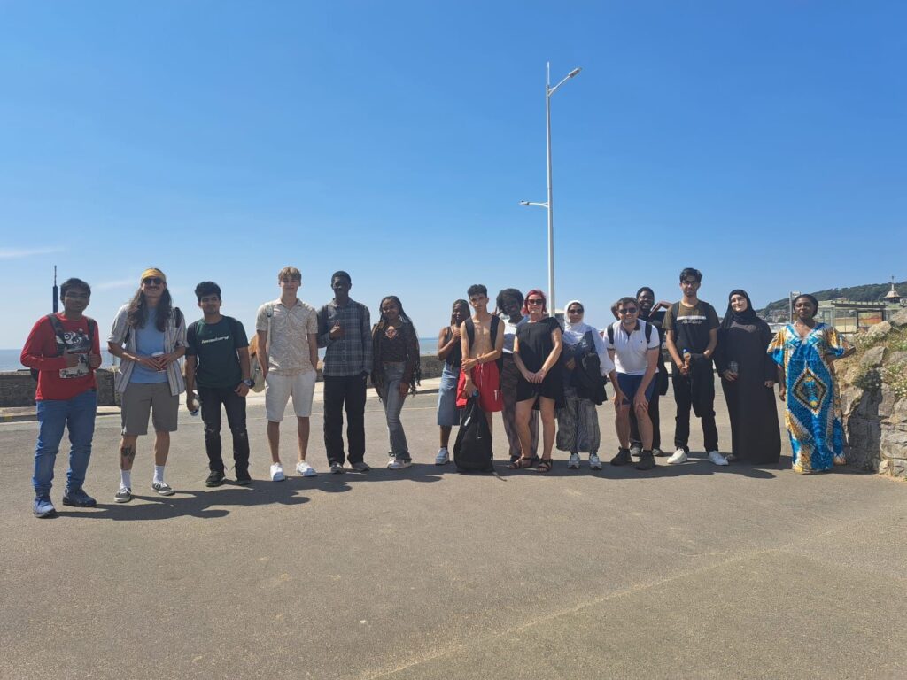 Students on a trip