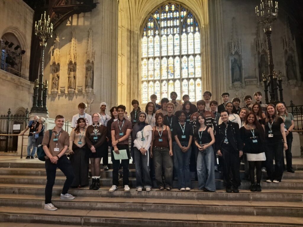 Politics students at the Houses of Parliament